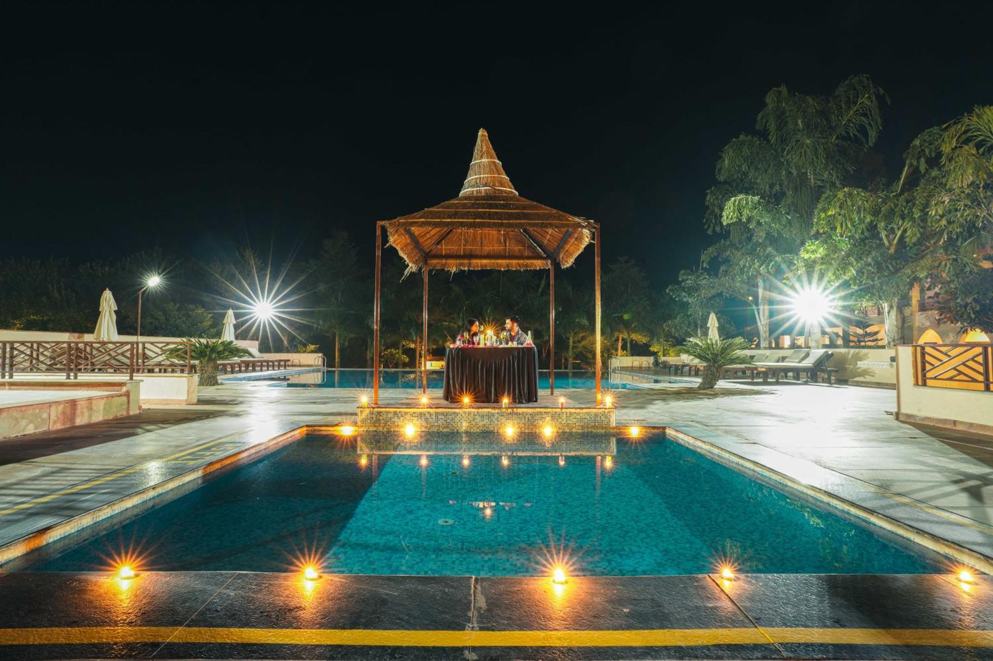 Abhyaran Resort & Spa Ranthambore Sawai Madhopur Buitenkant foto