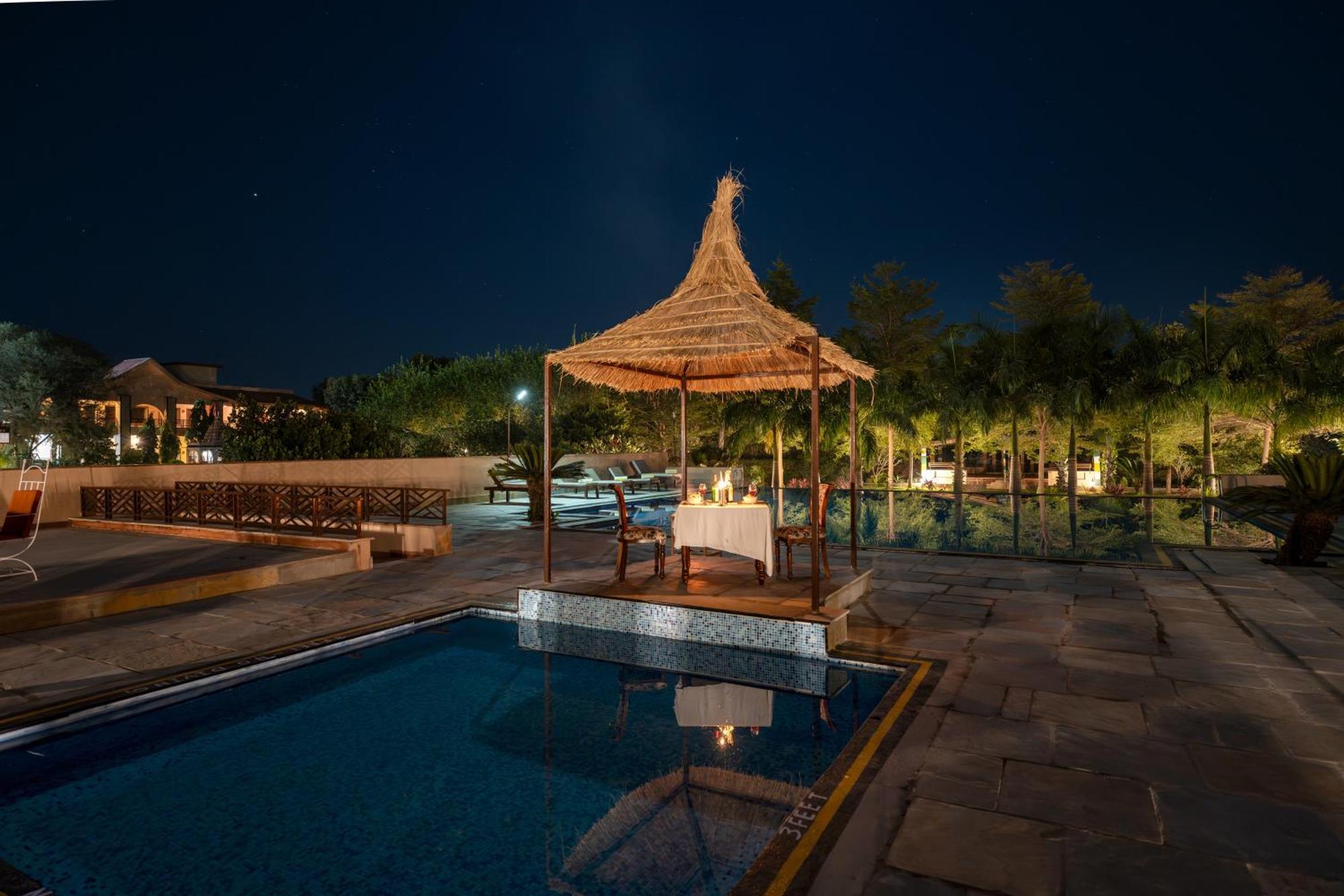 Abhyaran Resort & Spa Ranthambore Sawai Madhopur Buitenkant foto