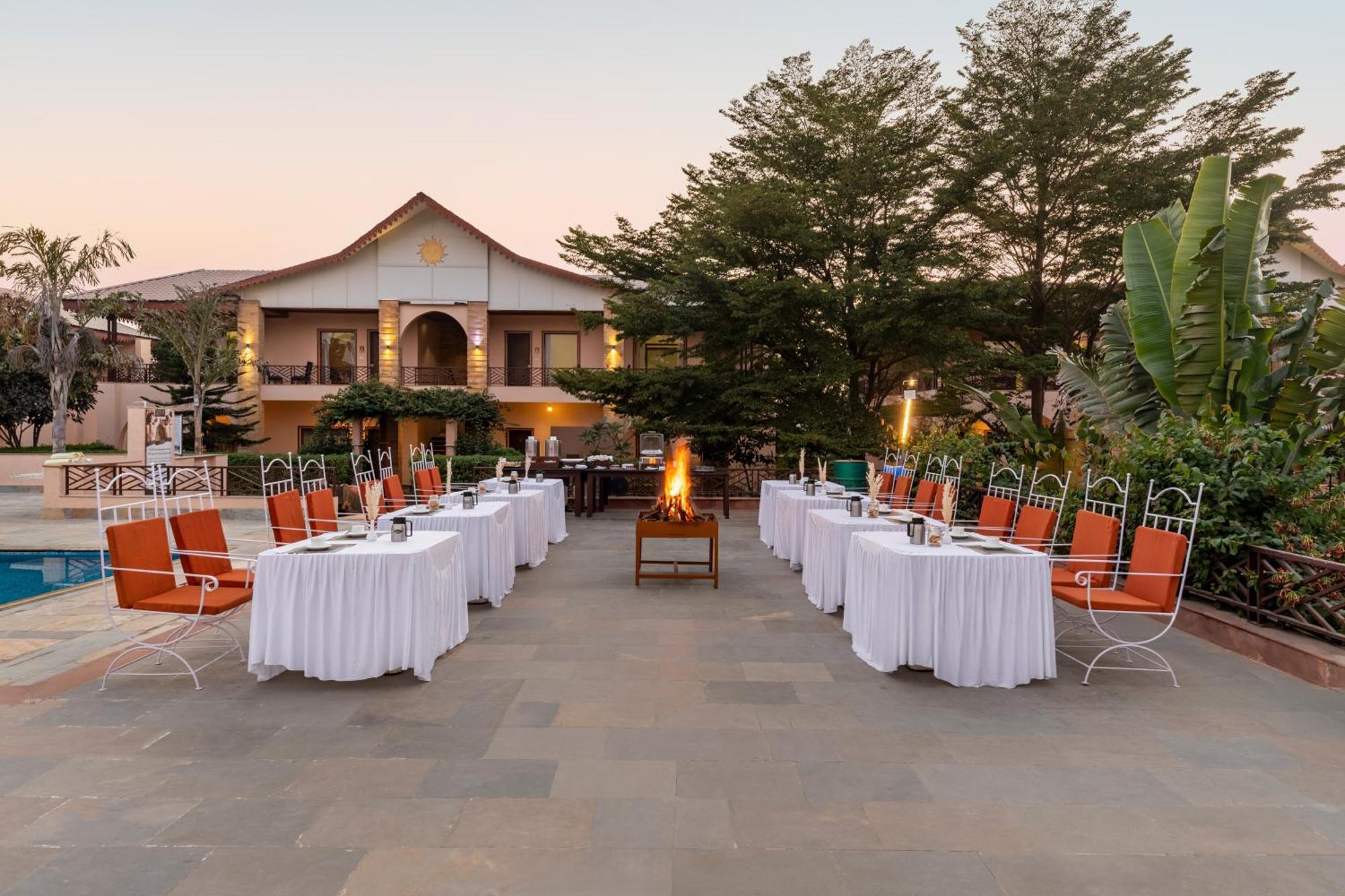 Abhyaran Resort & Spa Ranthambore Sawai Madhopur Buitenkant foto