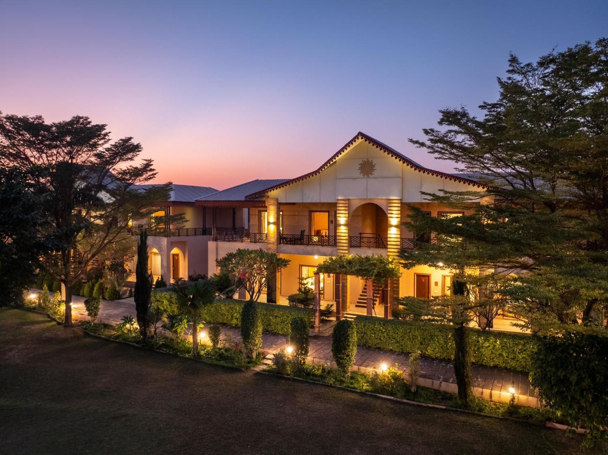 Abhyaran Resort & Spa Ranthambore Sawai Madhopur Buitenkant foto