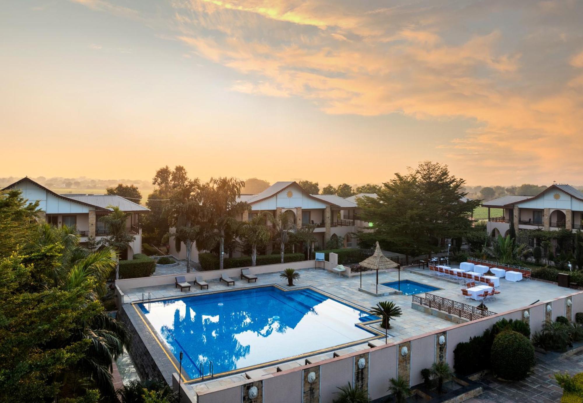 Abhyaran Resort & Spa Ranthambore Sawai Madhopur Buitenkant foto